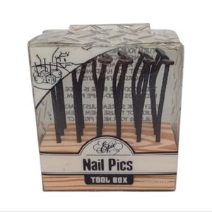 Edible Nail Pics Tool Box Party Picks